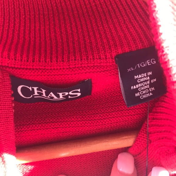 NWT! Chaps sweater - Picture 3 of 4